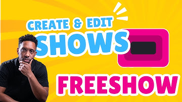 Understanding How to Create and Edit Shows in FreeShow #freeshow #slideshow #presentationsoftware