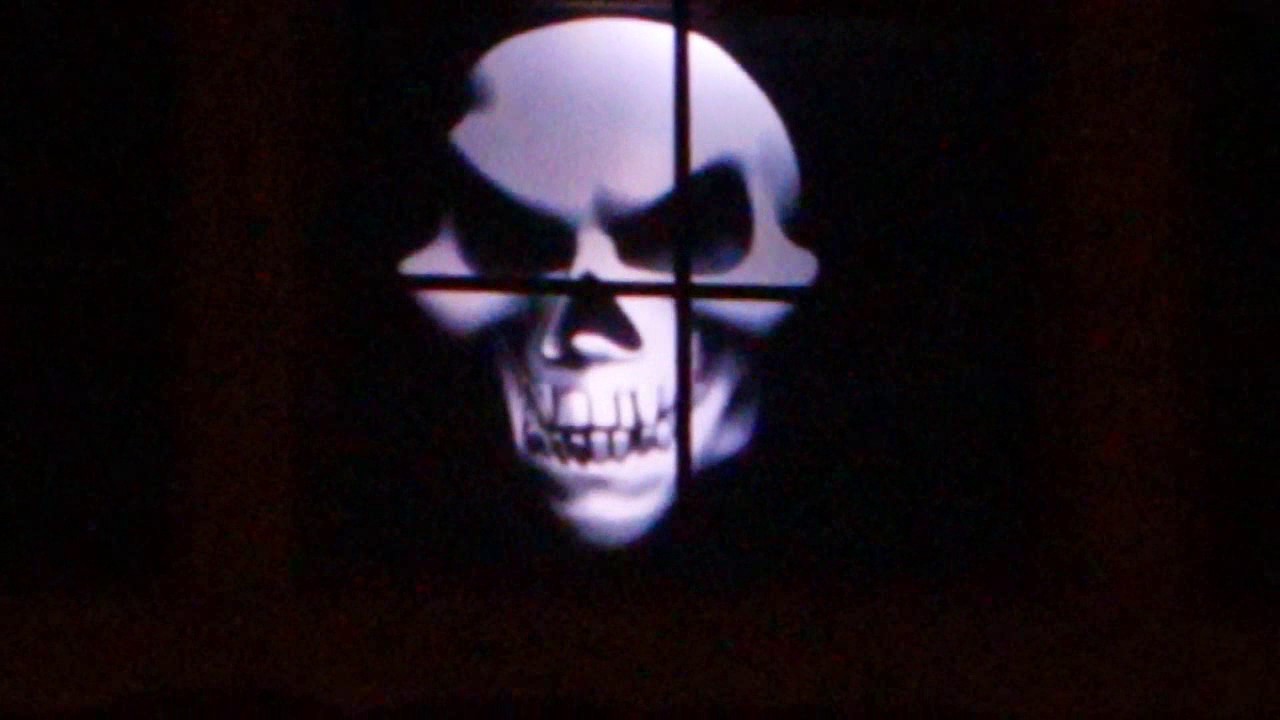 (215) Halloween 2016 / Virtual Halloween Projection screen sample YouTube