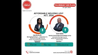 WOMEN IN HR KENYA: AFFORDABLE HOUSING LEVY EXPLAINED