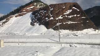 【大雪の関ケ原越え】JR東海311系　東海道線　普通　醒ケ井→垂井　車窓＋走行音