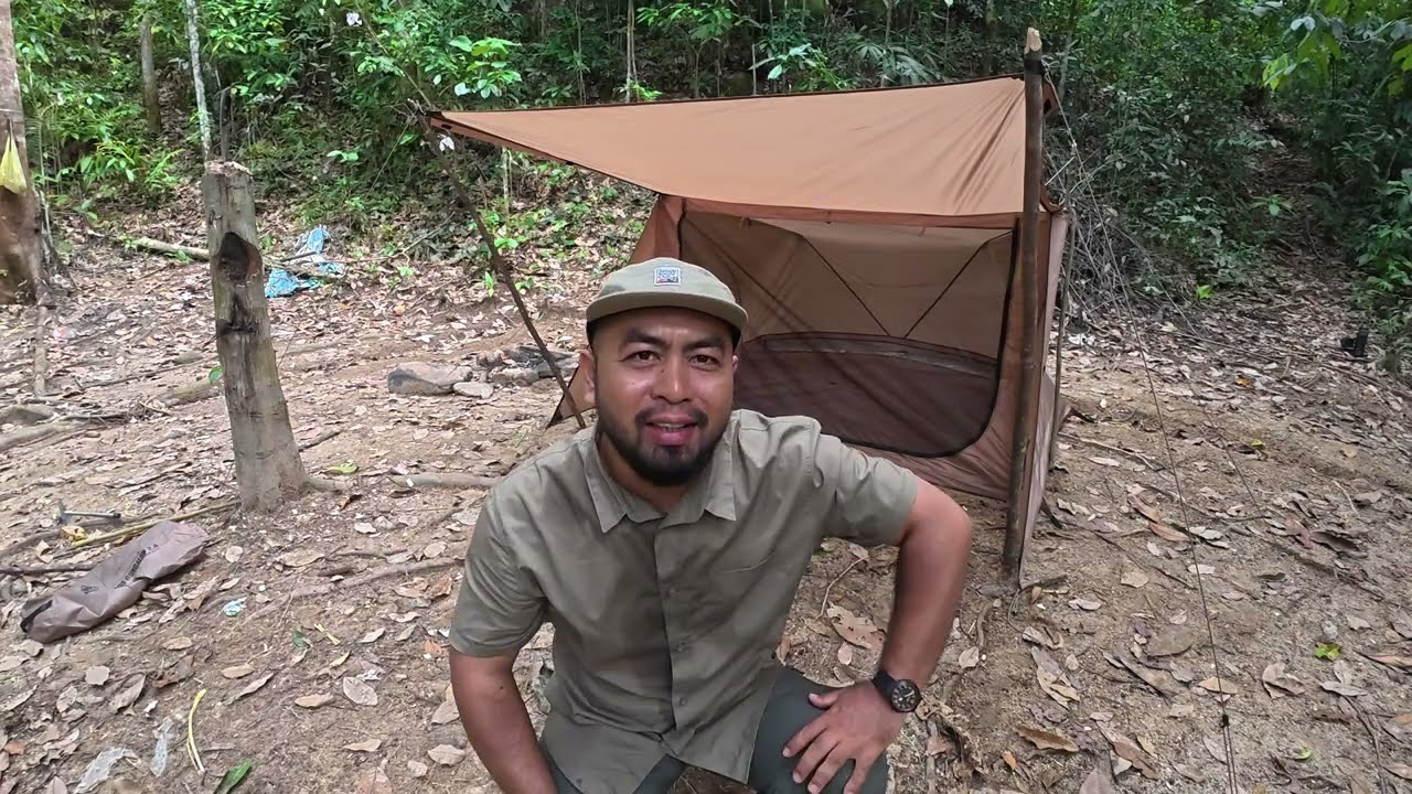 Solo Wild Camping Di Hulu Selama | Masak Menu Rare di Tepi Sungai Jernih