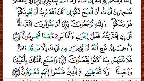 ختمة مصحف التجويد برواية قالون الصفحة رقم 225