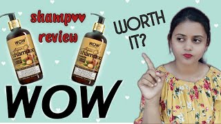 Wow skin science Moroccan Argan oil shampoo honest review | Must watch before buying | Aliva