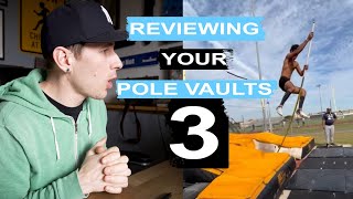 Reviewing your Pole Vault Videos 3 | Team Hoot Pole Vault