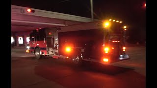 Medic 1 & Engine 1 Responding [La Marque Fire Department]