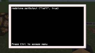 How to make a redstone command on computercraft minecraft.