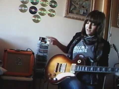 Prueba de sonido ~ Suzuki 80s Les Paul guitar + Orange 20LDX amp - YouTube