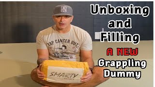 Unboxing  Pre Filled Dummy and Filling the #GrapplingSmarty #unboxing  #grapplingdummy