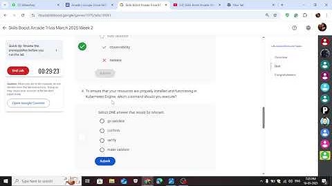 Skills Boost Arcade Trivia March 2025 Week 2