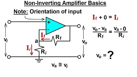 Electrical Engineering: Ch 5: Operational Amp (4 of 28) Non-Inverting Amplifier-Basics