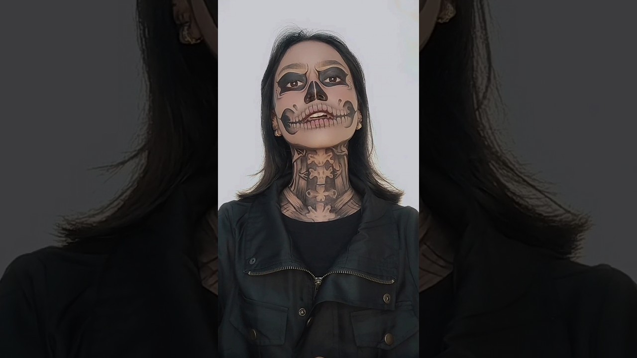 Tate skull makeup tutorial 💀