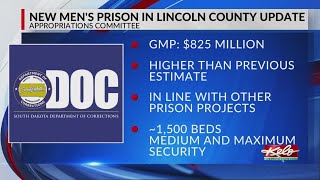 Maximum price for new men’s prison set at $825 million