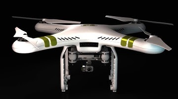 Drone Model (Autodesk Maya Model)