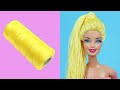 Rerooting Barbie hair|Rerooting doll hair|how to make hair for Barbie|REROOT|making hair of dolls