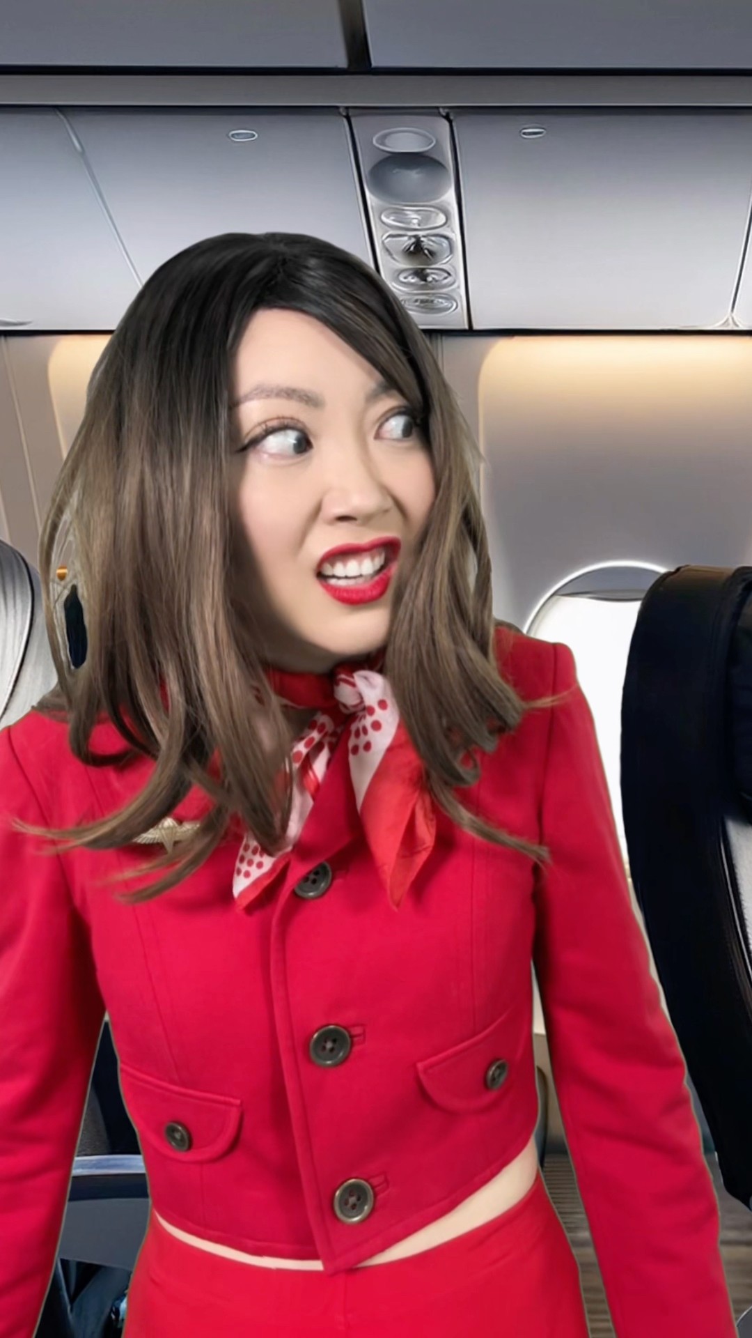 He made the flight attendants do this and he regretted it!