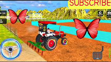 Modern Tractor Farming Driving Simulator 3D - New Tractor Games - Android  Gameplay part 1😈