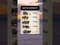 Can You Find the Animals’ Total Weight?#noblequiz #quiz #fun #quiztime #fblifestyle #ytlifestyle