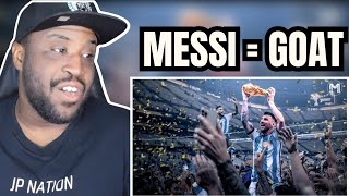 Basketball Fan REACTS To Lionel Messi WORLD CHAMPION MOVIE!
