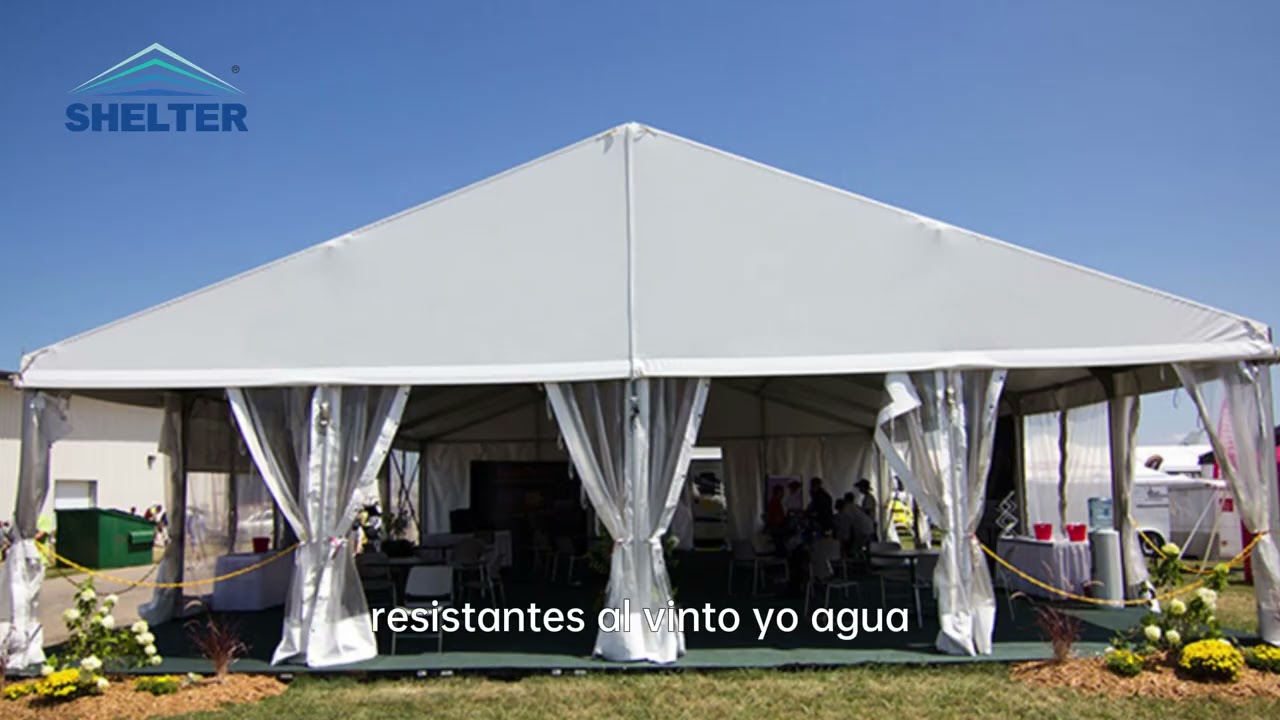 Carpas para eventos al aire libre - Edificaciones Dinámicas