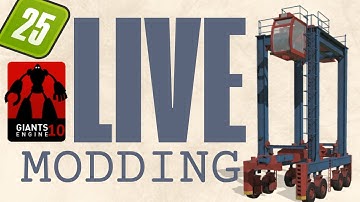 🔧Modding FS25: Animating a Container Lift in Farming Simulator 25!