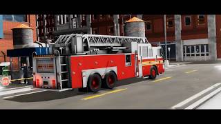 Fire Truck Driving 911 City Rescue Simulator screenshot 4