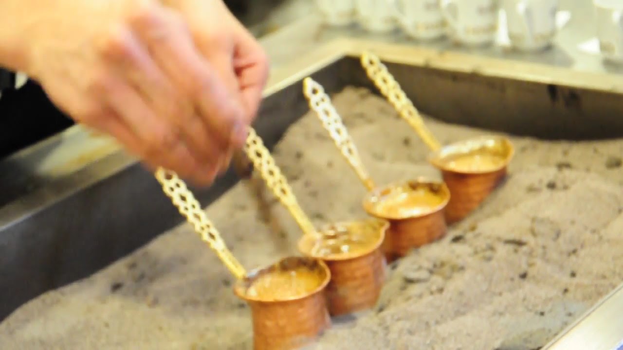 Kahveci Hacıbaba Kumda Kahve YouTube