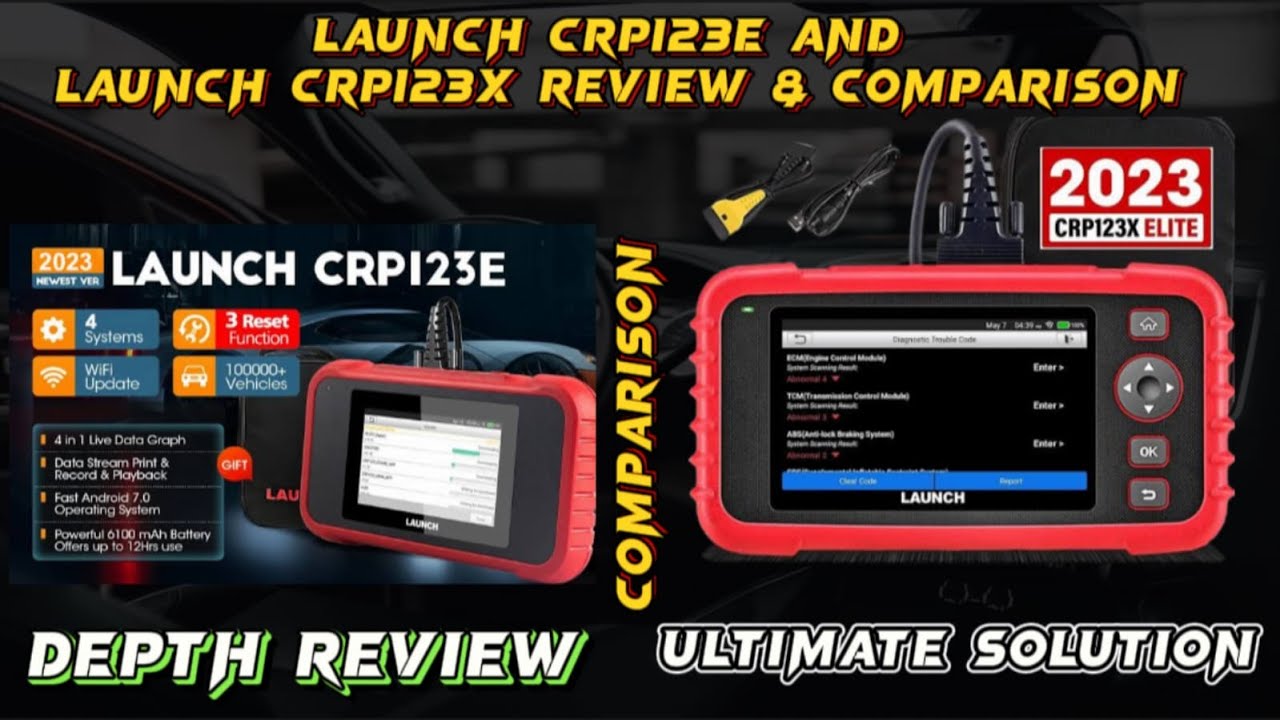 Launch Crp123e And Launch Crp123x Review & Comparison, Honest Review and  Demo