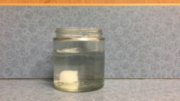 Sugar Cube Dissolving