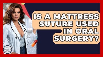 Is A Mattress Suture Used In Oral Surgery? - The Operating Table