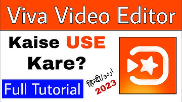 VivaVideo Editor Complete Urdu Tutorial 2023 | How to make videos in Viva Video Editor?