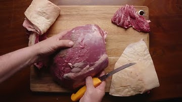 How to break down a whole Beef Rump