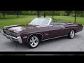 Test Drive 1968 Impala Convertible SOLD FAST $28,900 Maple Motors #1066