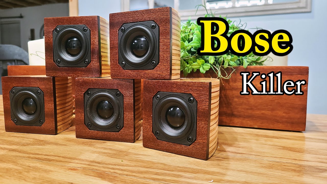 Better Than Bose Cube Speakers - Kartesian Wib50 vHP - YouTube