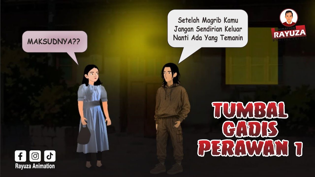 Gadis Perawan Jangan Keluar Sendirian Setelah Magrib Nanti Bakal Ada Yang Temani - Animasi Horor