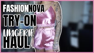 Fashionnova underklädes haul TRY-ON