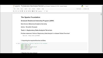 Task 4-Exploratory Data Analysis Terrorism