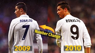 Footballers Who Change Shirt Number In Same Club | Ft Cristiano Ronaldo, Lionel Messi, Mbappé...