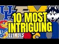 The 10 Most Intriguing Teams In The Country - College Basketball 2024-25