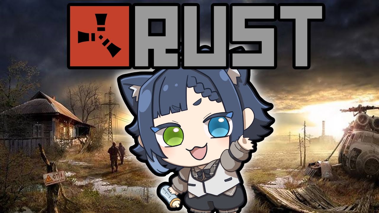 Rust Streamer Asian 【Streamer RUST】スト鯖RUST初参戦!寂しい-最終日-【橙咲 かなで】(I can speak using a ...