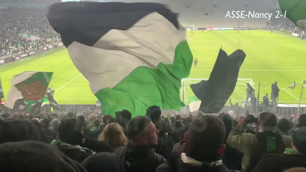 ASSE-NANCY 2-1 ambiance KOP NORD 