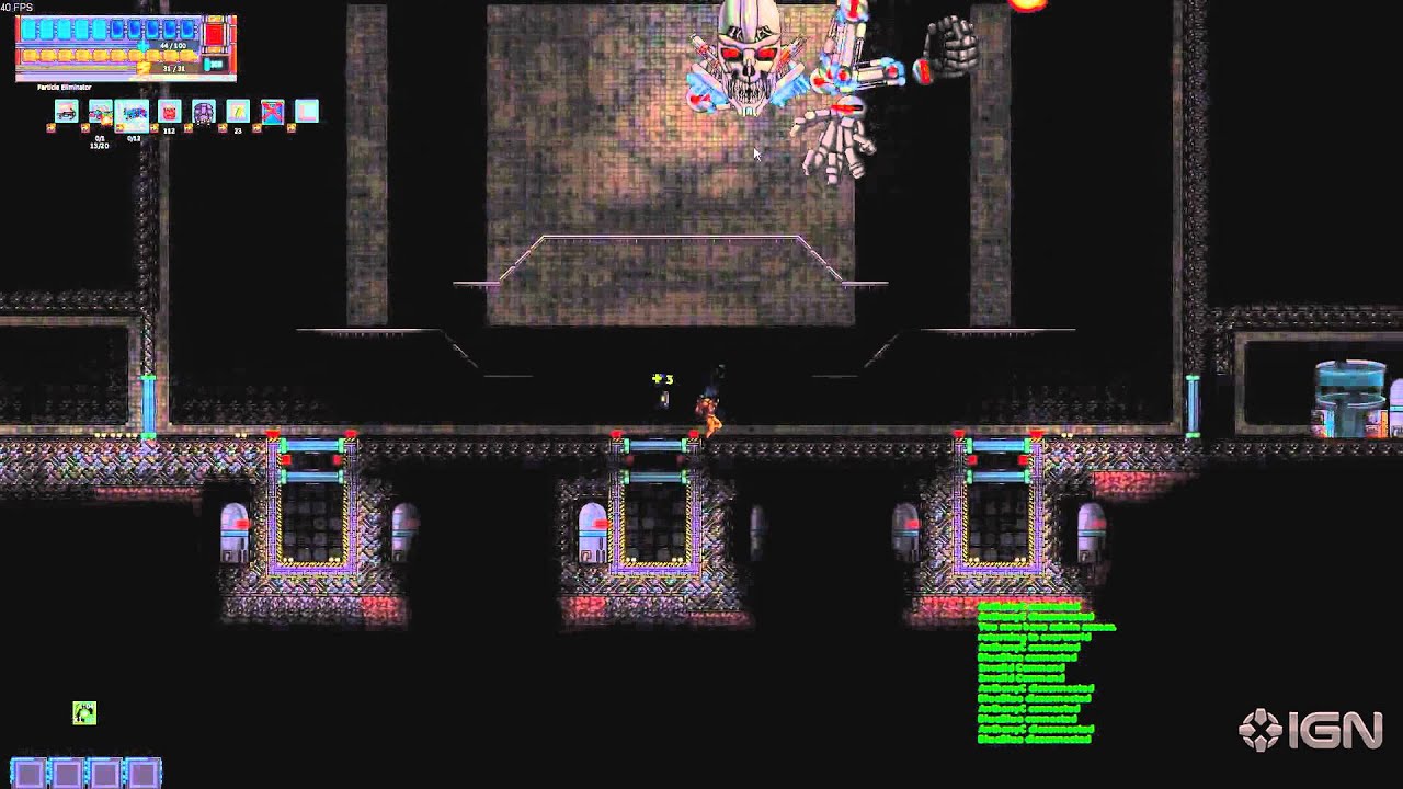 Edge of Space - Fighting the Omegatron Boss - YouTube