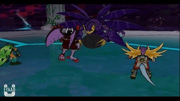 FINAL FIGHT?? Digimon Data Squad PS2 - Lucemon Boss Fight