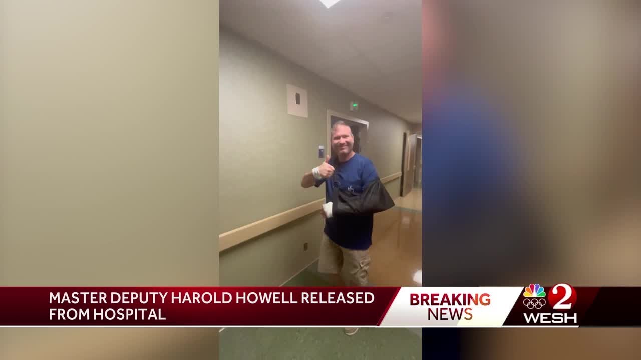 Lake County deputy injured in ambush shooting leaves hospital - YouTube