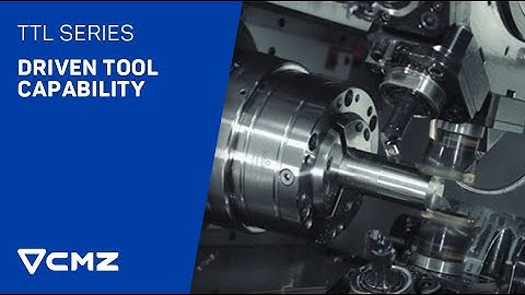 Driven tool capability | TTL Series | CNC lathe