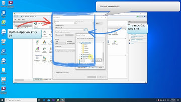 config website in IIS - Cấu hình website trên IIS