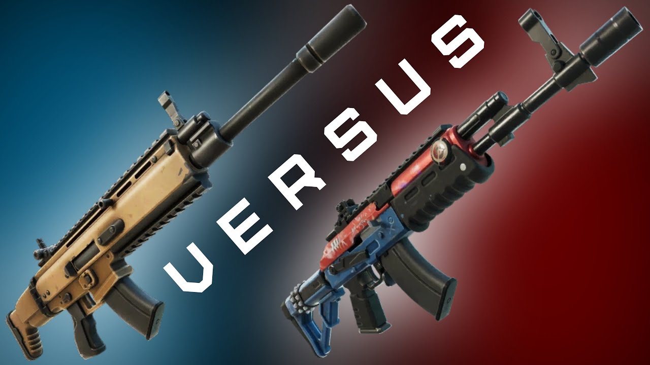 STRIKER AR or NEMESIS AR? I TRIED BOTH A.R.'s IN CHAPTER 5! teamrumble