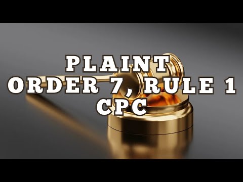 Plaint Order 7
