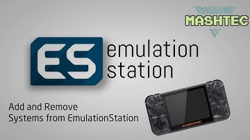 RG350 - EmulationStation - Add and Remove Systems
