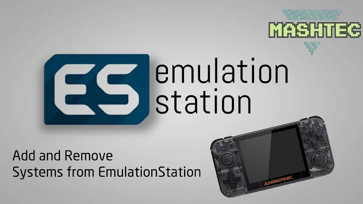 RG350 - EmulationStation - Add and Remove Systems