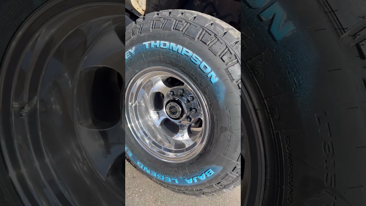 Mickey Thompson tires and wheels for the win again purpose built Squarebody farm truck daily driver